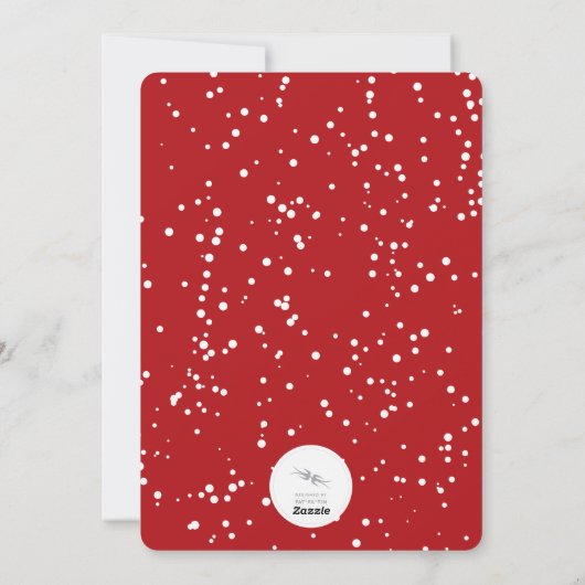 明結婚したるいトレンディータイポグラフィ写真結婚 シーズンカード (裏面)