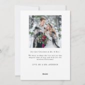 明結婚したるい手書き文字結婚の シーズンカード (裏面)