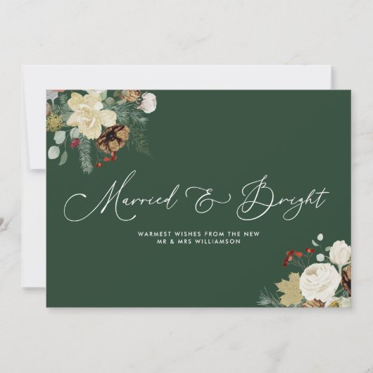 明結婚したるい新結婚婚の発表 シーズンカード (正面)