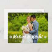 明結婚したるい結婚の写真 シーズンポストカード (正面/裏面)