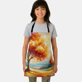 明絵を描るい色の風景–96771 エプロン (インサイチュ)
