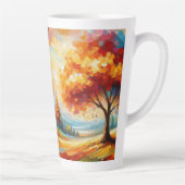 明絵を描るい色の風景–96771 カフェラテマグ (右)