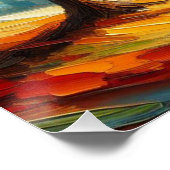 明絵を描るい色の風景–96771 ポスター (コーナー)