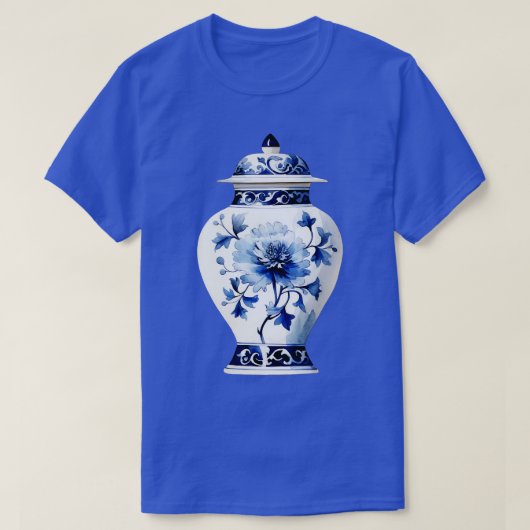 明花瓶生姜の瓶 Tシャツ (デザイン正面)