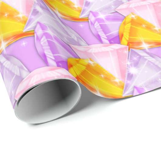 明輝くるい・ダイヤモンド・対角線 ラッピングペーパー (ロールコーナー)