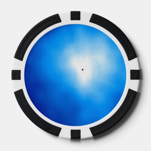 昏睡の水素原子からの紫外線 ポーカーチップ (正面)