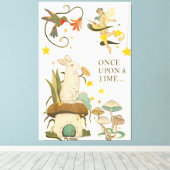 昔々おとぎ話 キャンバスプリント (インサイチュ (ウッドフロア))