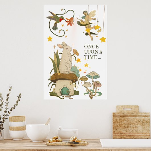 昔々おとぎ話 ポスター (キッチン)