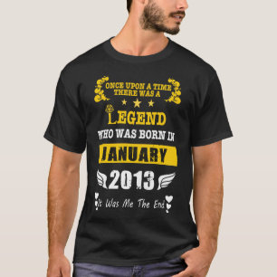 昔々は次のような伝説があった生まれ Tシャツ