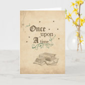 昔々カード カード (黄色い花)