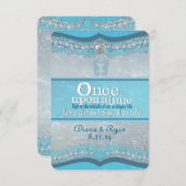 昔々サンキューカードを結婚すること サンキューカード (正面/裏面)