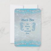 昔々サンキューカードを結婚すること サンキューカード (裏面)