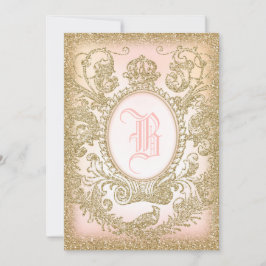 昔々プリンセスの招待状 招待状