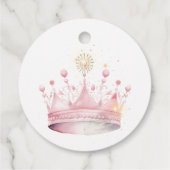 昔々プリンセス誕生日感謝してい フェイバータグ (裏面)