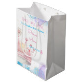 昔々プリンセス誕生日 ミディアムペーパーバッグ (正面アングル)