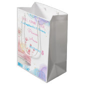 昔々プリンセス誕生日 ミディアムペーパーバッグ (裏面アングル)