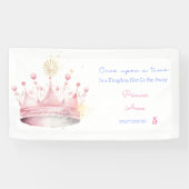 昔々プリンセス誕生日 横断幕 (横)