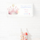 昔々プリンセス誕生日 横断幕 (インサイチュ)