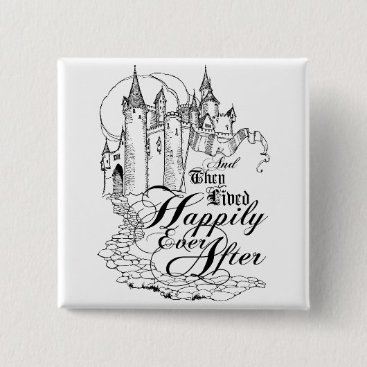 昔々ヴィンテージの服装、装飾およびギフト 缶バッジ (正面)