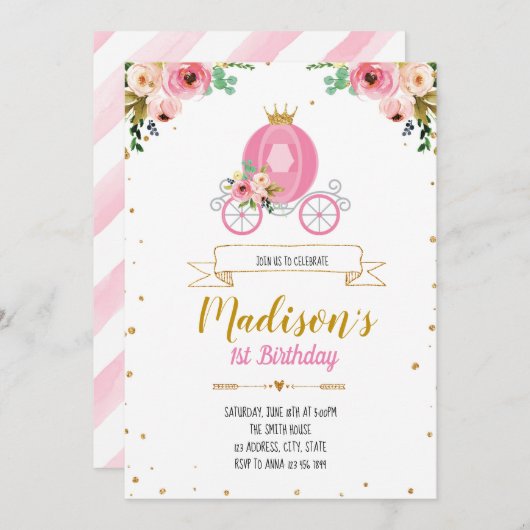 昔々単語の招待 招待状 (正面/裏面)