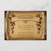 昔々挿入物カードを結婚すること エンクロージャーカード (正面)