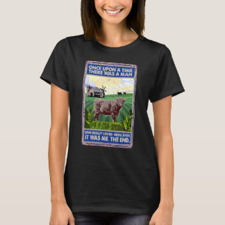 昔々牛種のハイランという男がいた Tシャツ