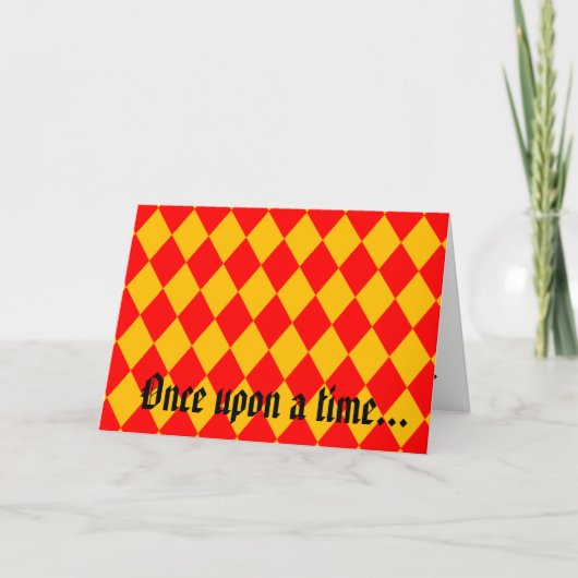 「昔々…」 カード. カード (正面)