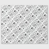 昔々 ラッピングペーパー (フラット)