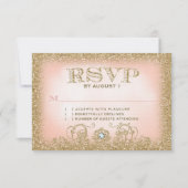 昔々RSVP 出欠カード (正面)