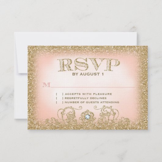 昔々RSVP 出欠カード (正面)