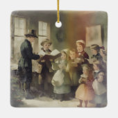 昔ながらのクリスマスキャロル セラミックオーナメント (裏面)
