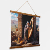 昔ながらの魂の詩篇 吊り下げ型タペストリー (傾斜あり)