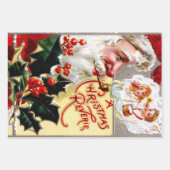 昔ながりのサンタクロースセット ラッピングペーパーシート (正面)