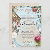 『昔のおとぎ話カラフル』 招待状 (正面/裏面)
