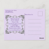 『昔のおとぎ話』 ポストカード (裏面)