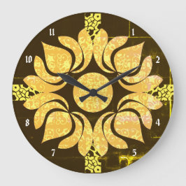 昔のアクリル壁時計 ラージ壁時計