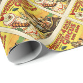 昔のサーカス ラッピングペーパー (ロールコーナー)