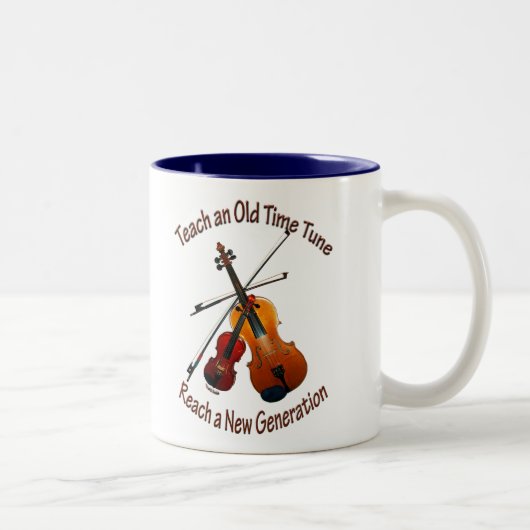 昔のマグを教えて下さい ツートーンマグカップ (右)