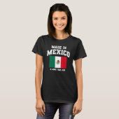 昔のメキシコ製メキシコ国旗 Tシャツ (正面フル)