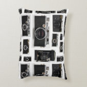 昔のヴィンテージカメラが一括で枕の色を選ぶ アクセントクッション (裏面(縦))