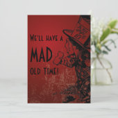 昔の不機嫌だ!(不機嫌帽子-赤) 招待状 (スタンド正面)