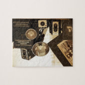 昔の写真撮影 ジグソーパズル (横)