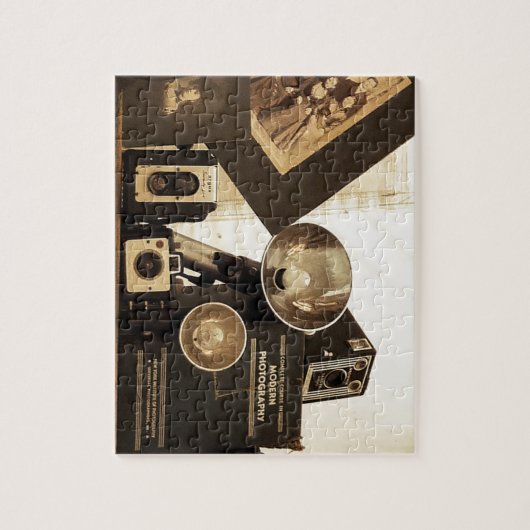 昔の写真撮影 ジグソーパズル (縦)