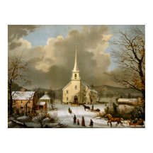 昔の冬の日曜日