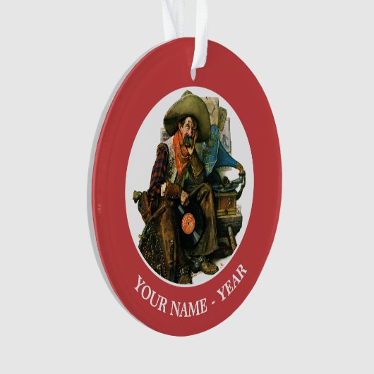 昔の夢 オーナメント (正面)