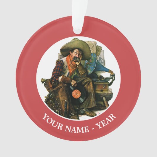 昔の夢 オーナメント (正面)