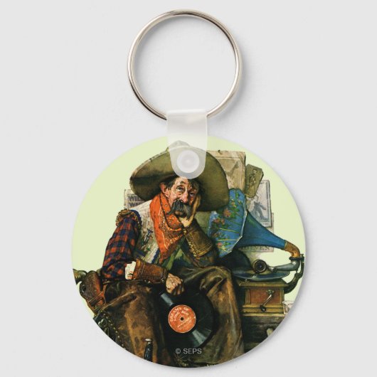 昔の夢 キーホルダー (正面)