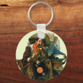 昔の夢 キーホルダー (正面)