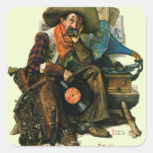 昔の夢 スクエアシール (正面)