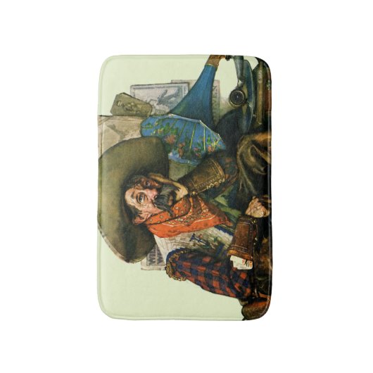 昔の夢 バスマット (正面縦)